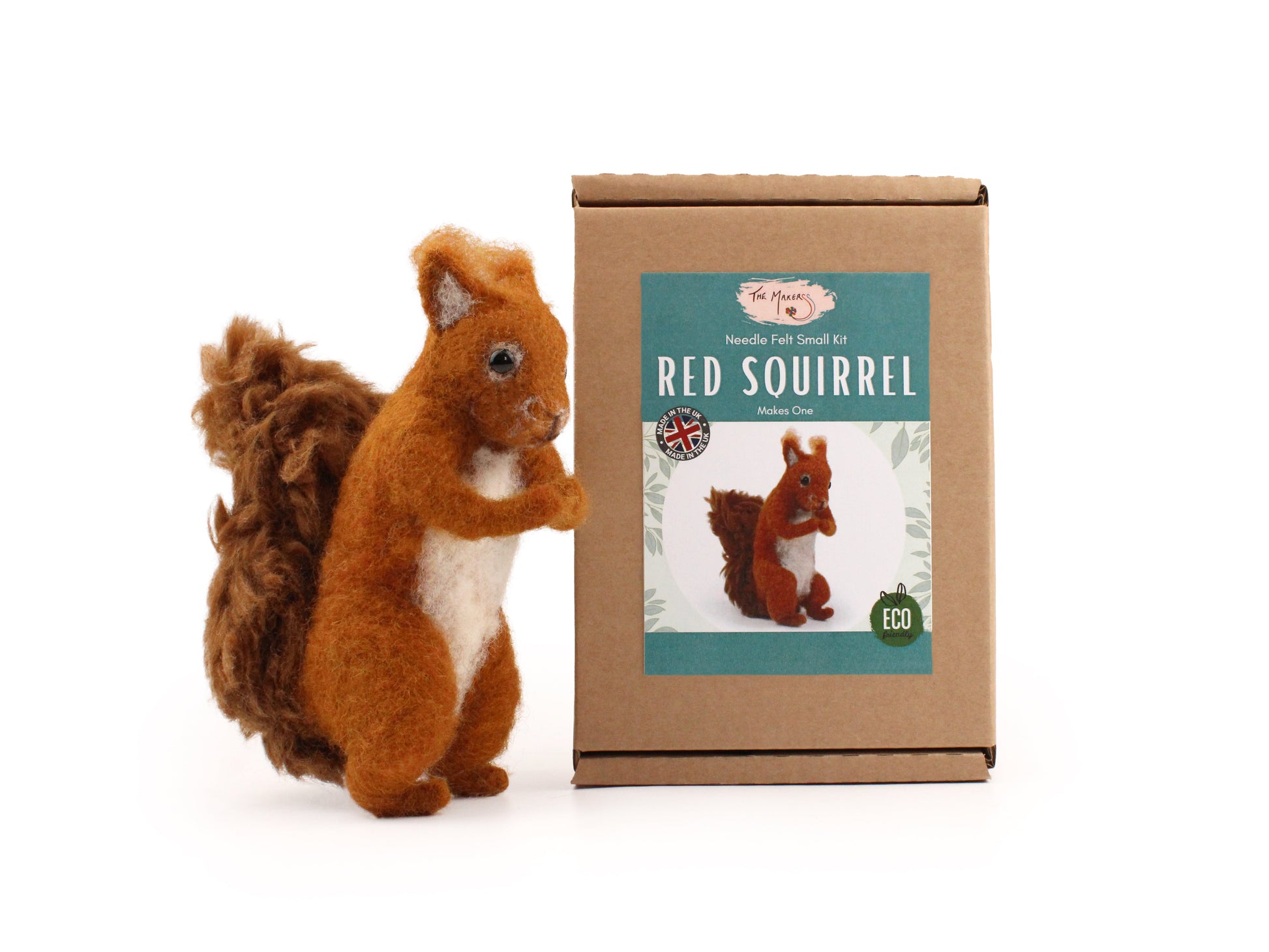 Felting Kit - Red Squirrel Needle Felt Kit-1