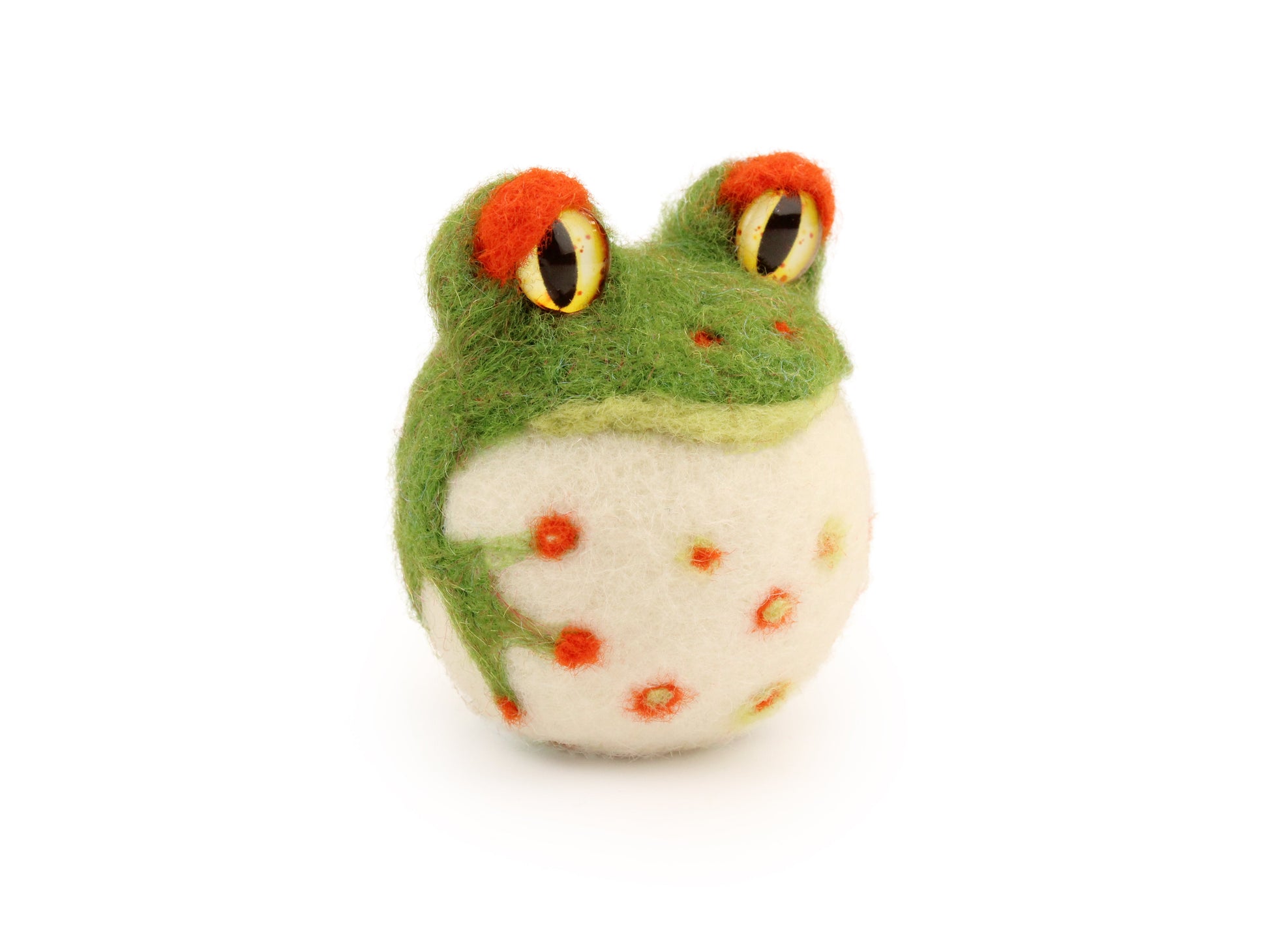 Felting Kit - Round Frog Needle Felt Kit-0